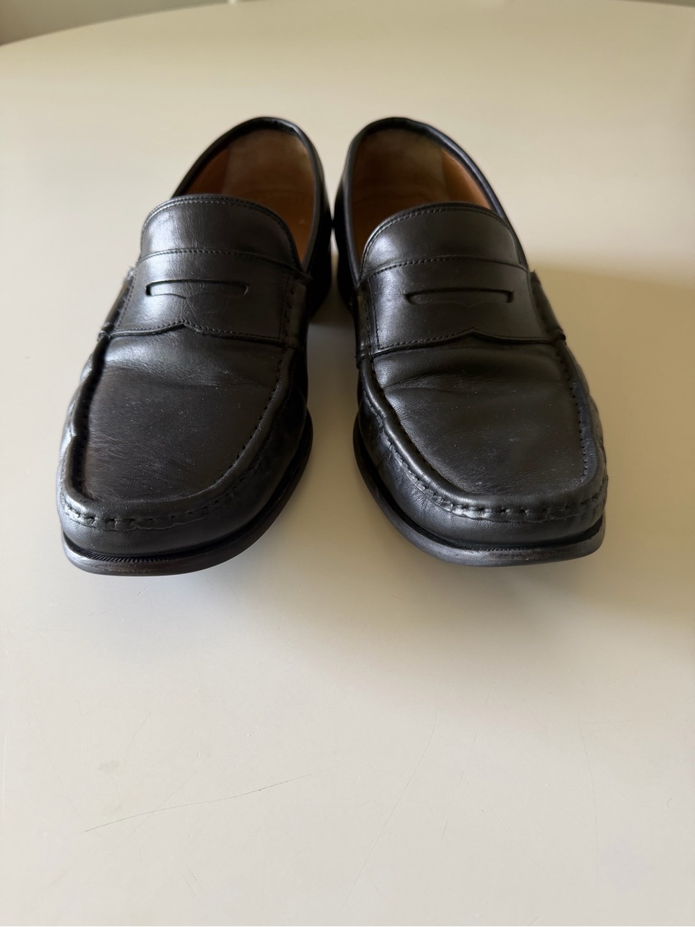 MEN’S SIZE 10.5 WIDE COLE HAAN GRAND BLACK LOAFER C22772